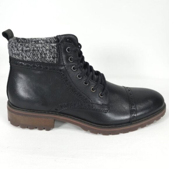 NWOB LA MILANO THOMAS GENUINE LEATHER Cap Toe Lace Up Casual Oxford Boots B51573 main image 15